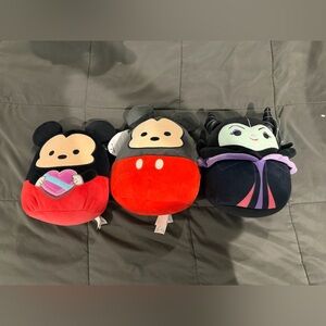 Squishmallows Disney Stuffed Animals Set